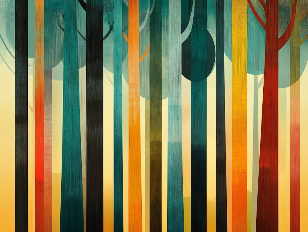 Forest Vintage minimal graphic