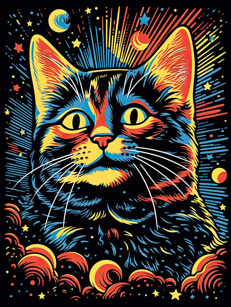 Quantum Furrow, Psychedelic Cats series