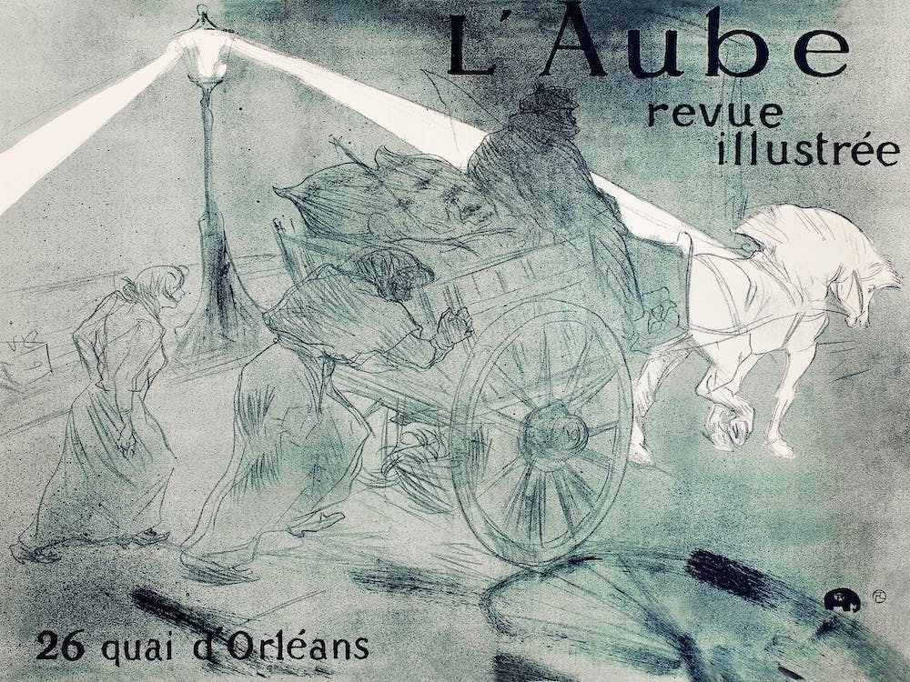 L’Aube (1896), Henri de Toulouse-Lautrec
