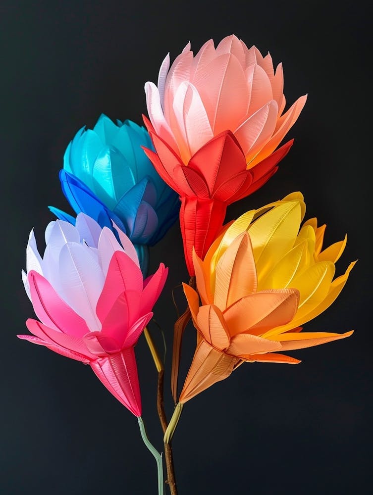 Bright Inflatable Flowers Protea 2