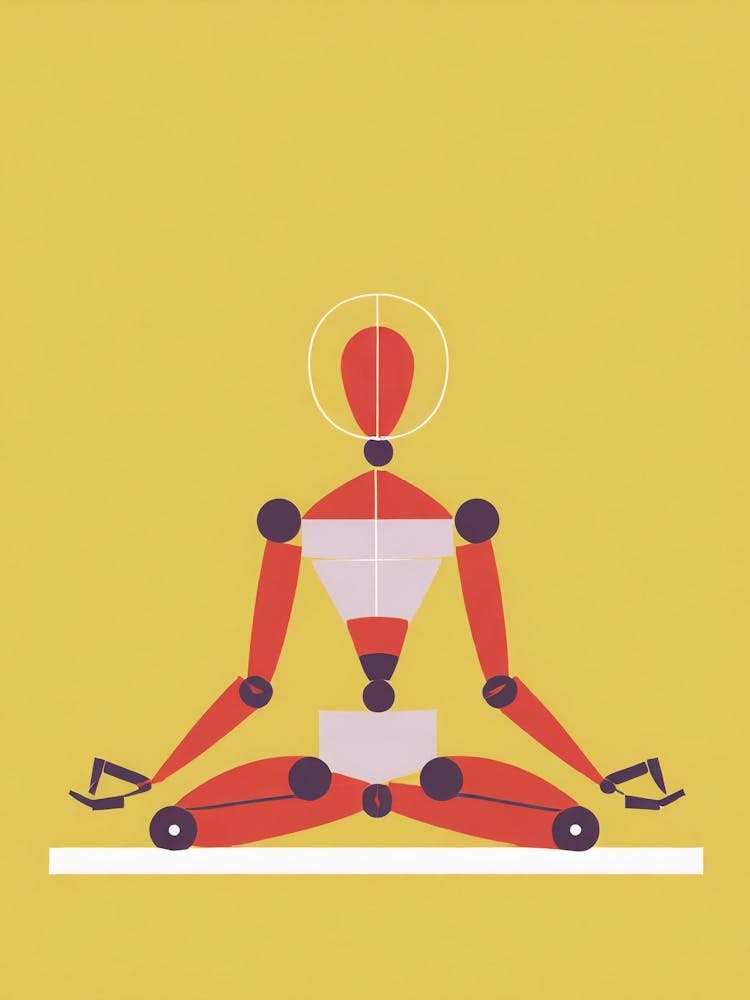 Meditating Robot