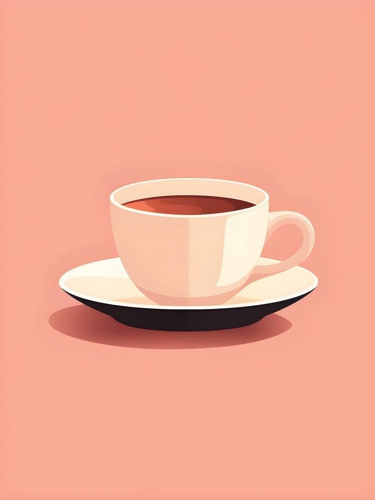 Minimalistic Cup Of Coffee 1