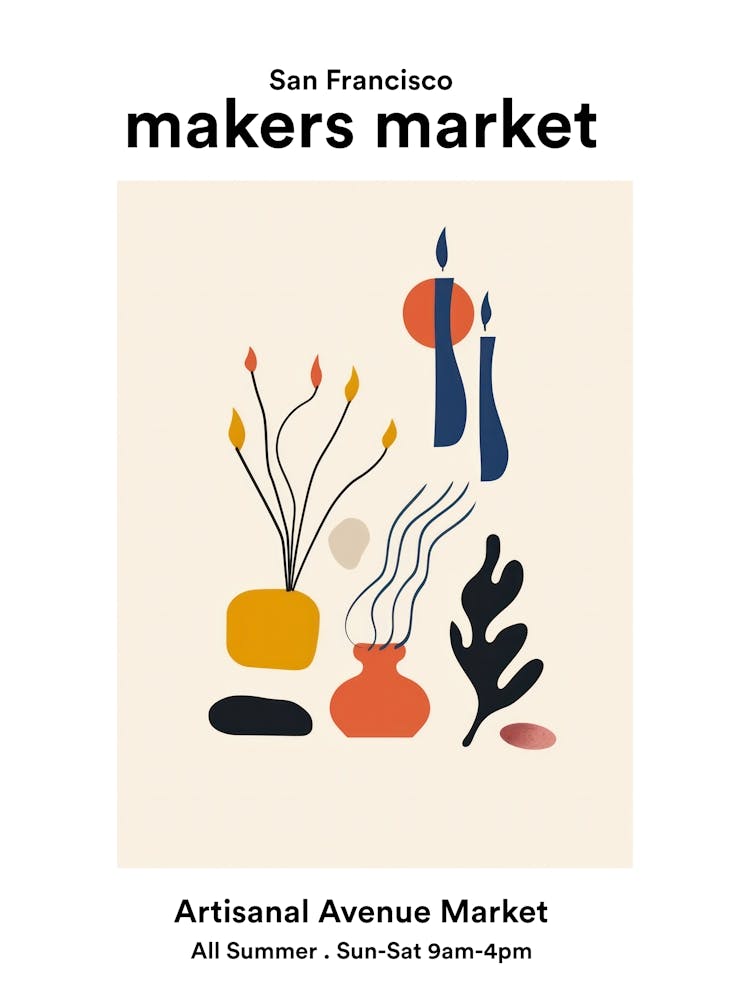 San Francisco Artisanal Avenue Market 4