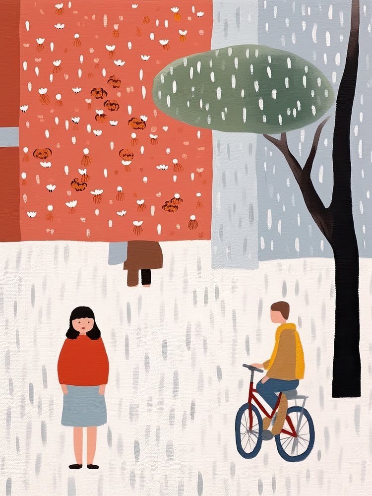 Tokyo Scene, Tiny People And Illustration 1