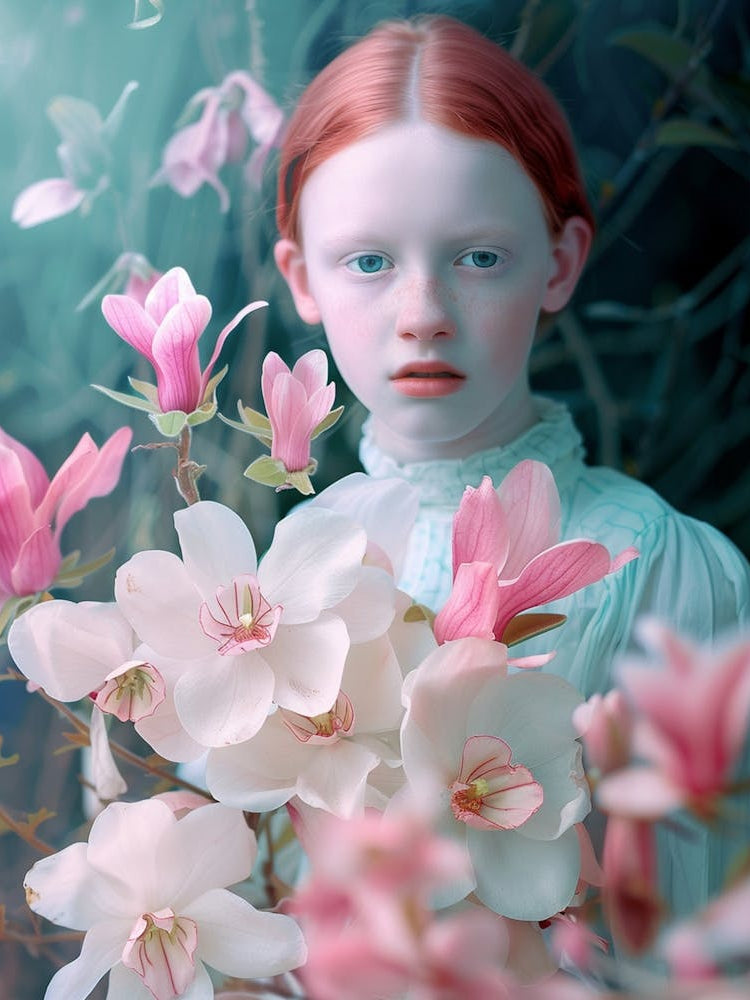 Blue, Pink And White Color Scheme