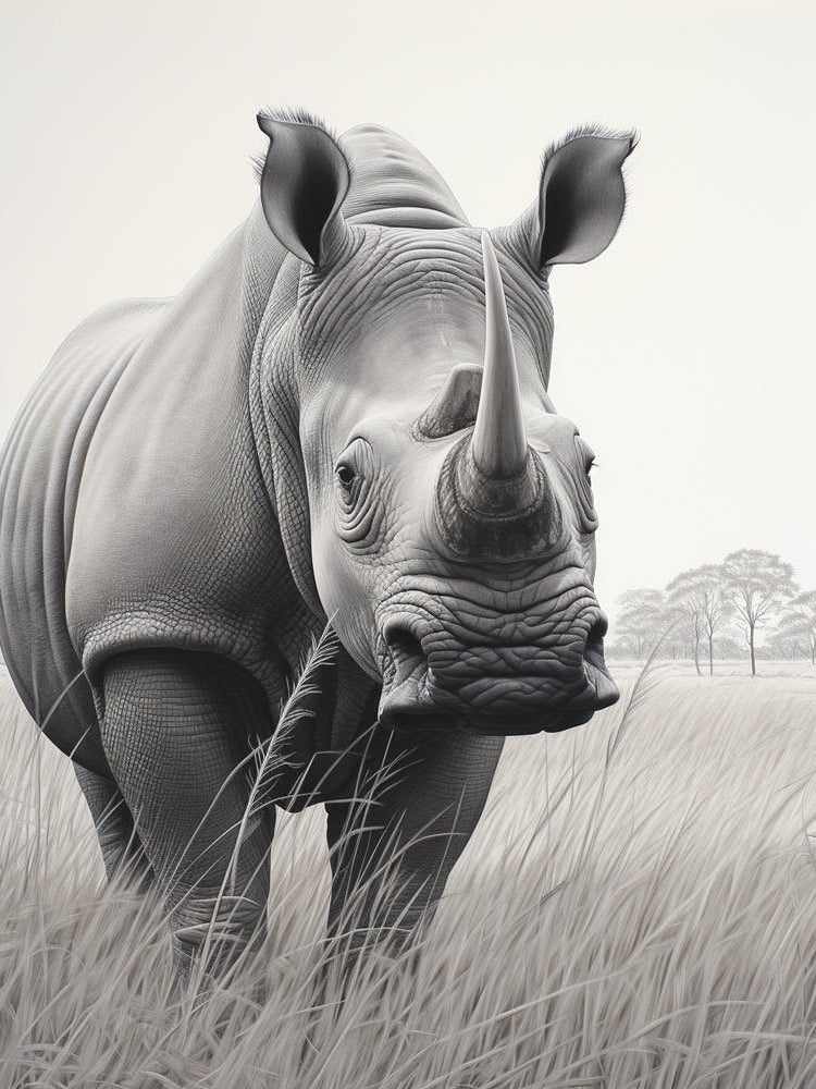 Black Rhinoceros Realism 4