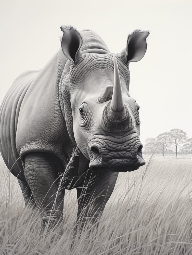 Black Rhinoceros Realism 4