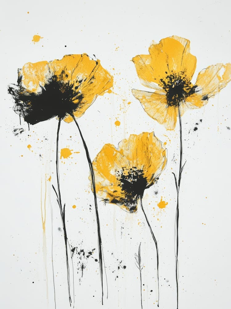 Yellow Poppies 10