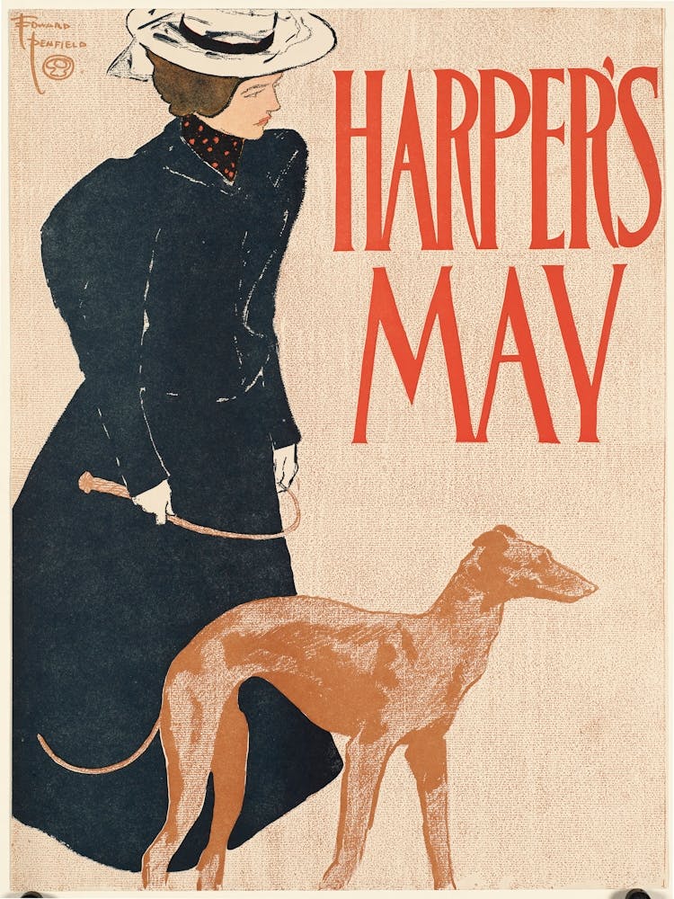 Harper's May, Edward Penfield 1