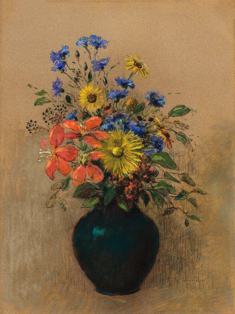 Wildflowers, Odilon Redon