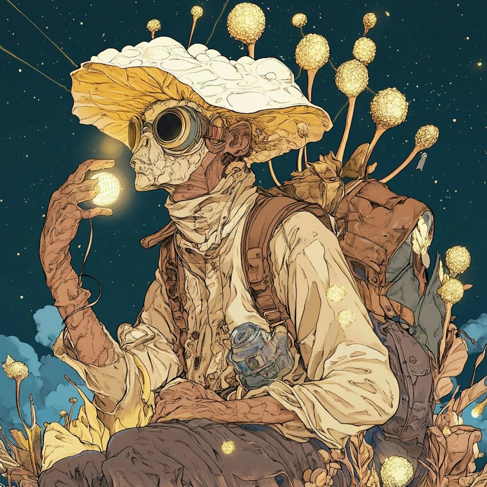 Man In A Hat Fantasy Character