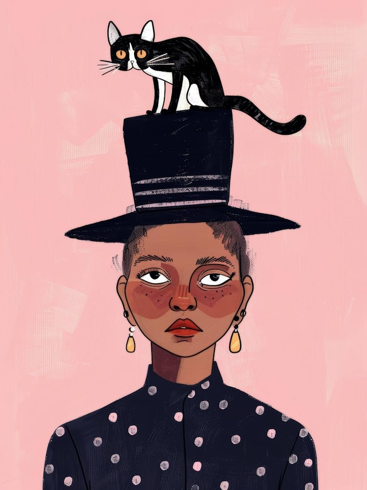 Cat On A Hat