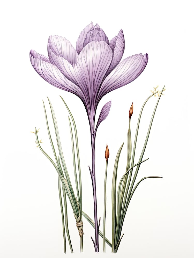 Saffron Vintage Botanical Herbs 0