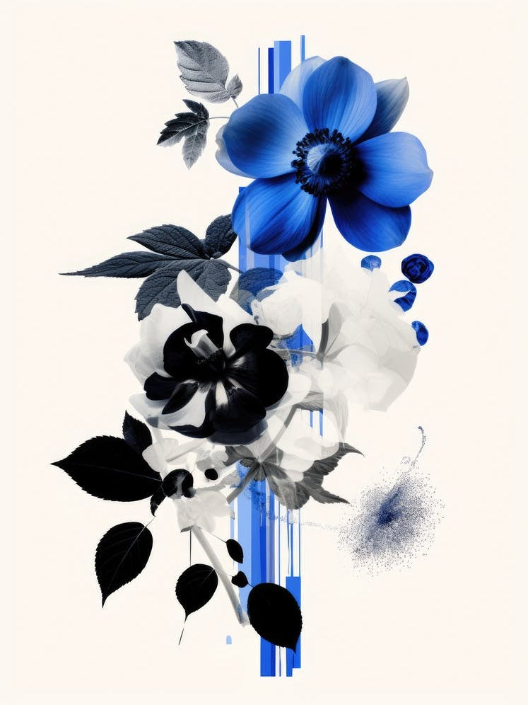 Blue Flowers 48