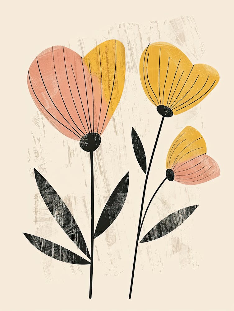 Pasadena Flower Market Style Boho Minimaliste