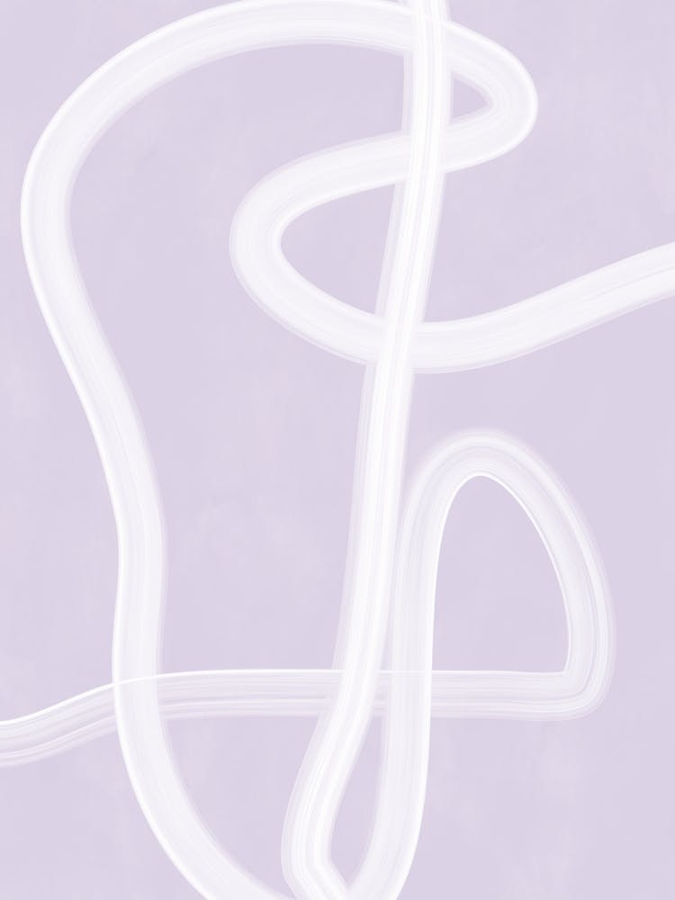 Pastel Lilas Une Ligne N°1