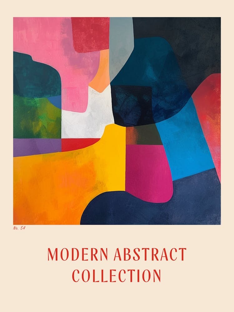 Modern Abstract Collection Poster 54