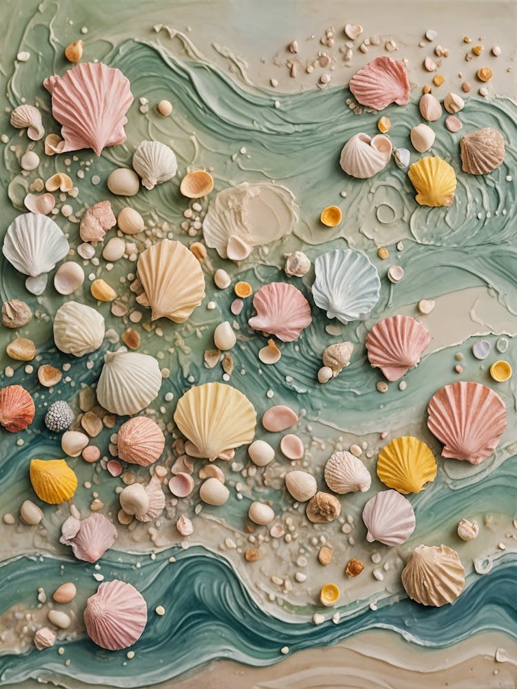 Coquillages Sur La Plage n°2