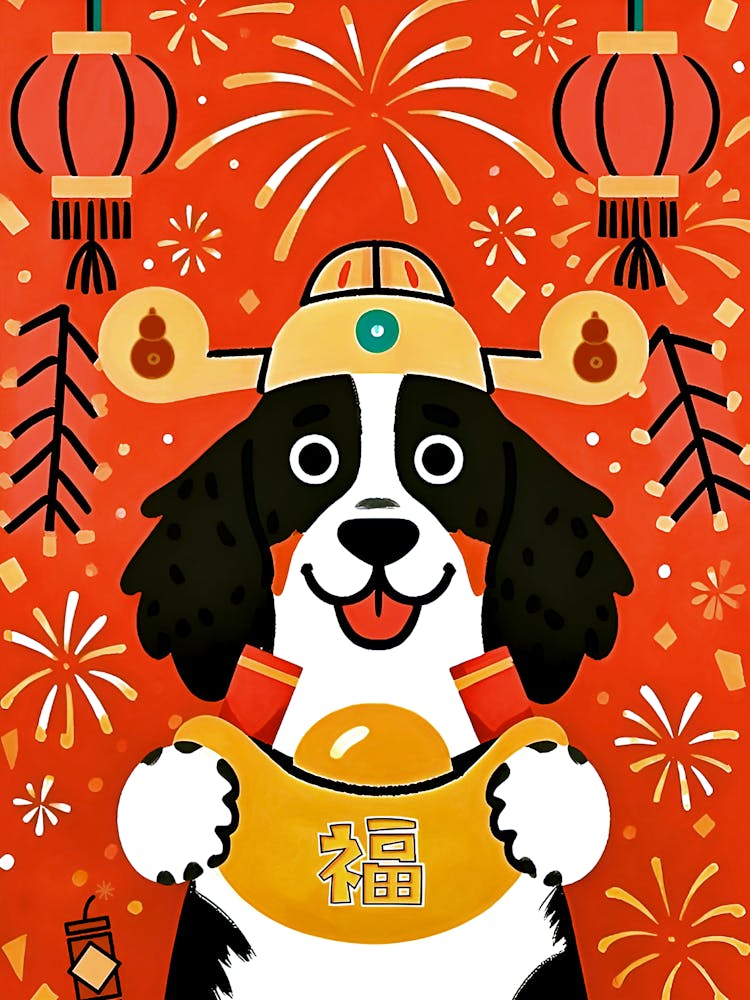 Springer Spaniel-The Star of Xiaohongshu's Dog Tax!