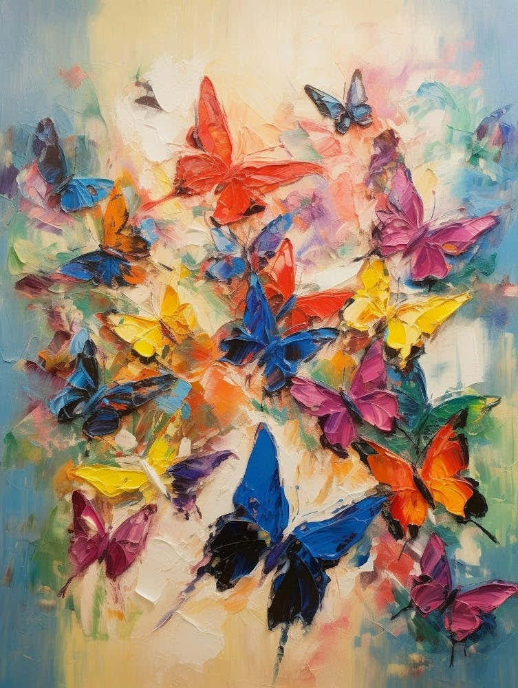 Butterflies Abstract 4