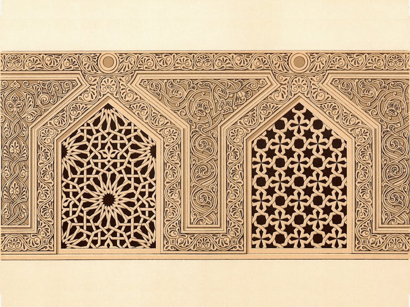 Emile Prisses D’Avennes Pattern, Plate No, 97, La Decoration Arabe