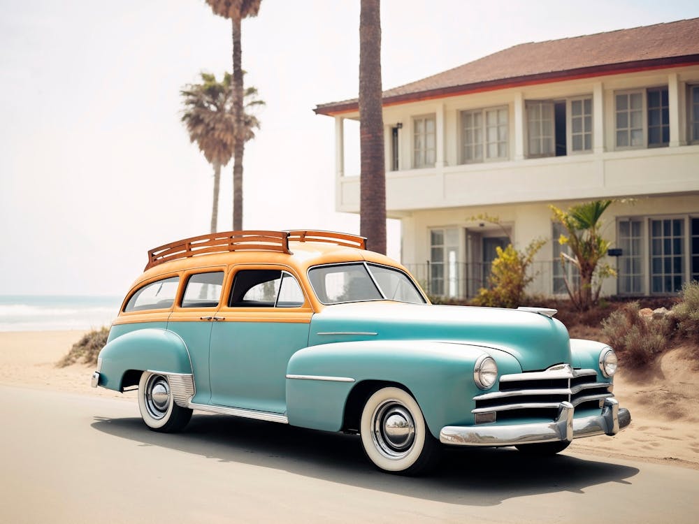 California Dreaming - Nostalgic Car