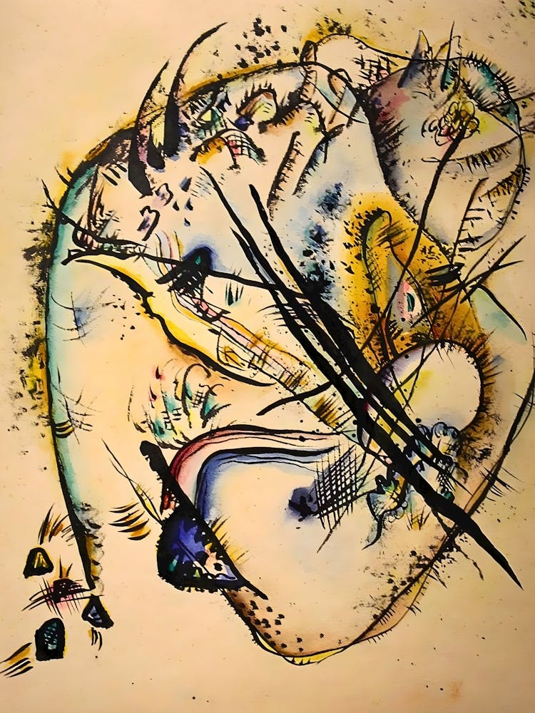 Wassily Kandinsky Abstract Painting 11