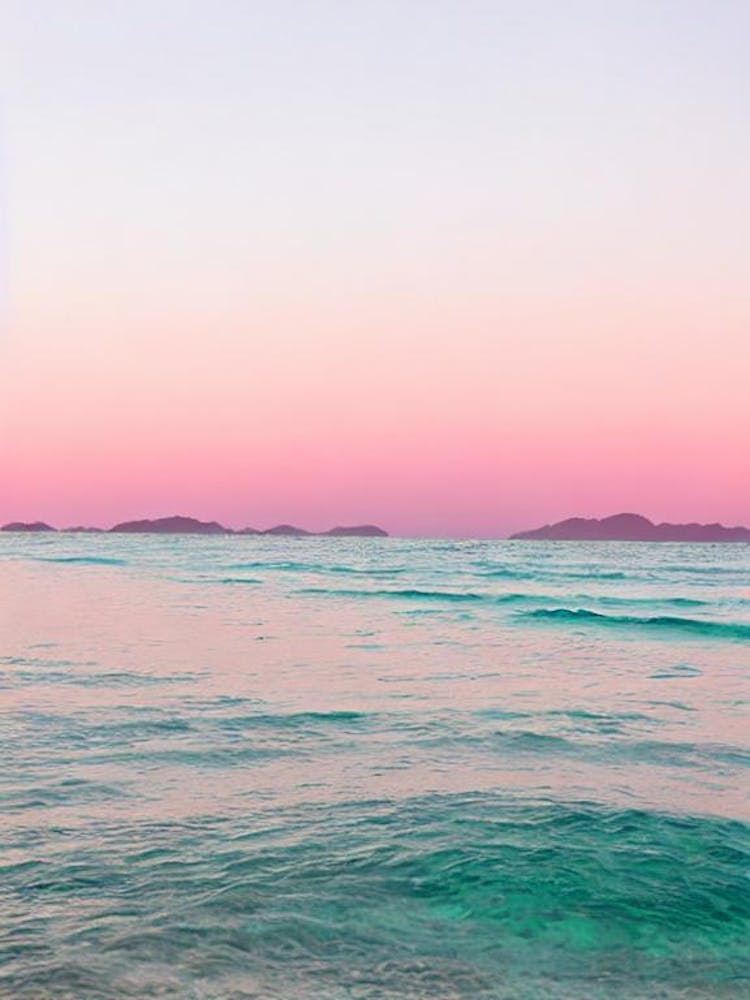 Tanjung Rhu Beach, Langkawi Island, Malaysia Pink Photography