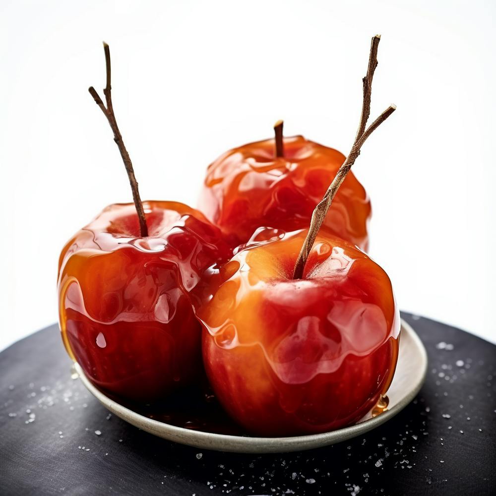 Apples On A Plate