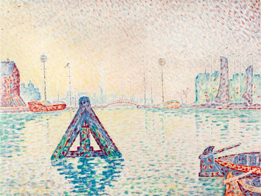 In Holland – The Buoy (1896), Paul Signac