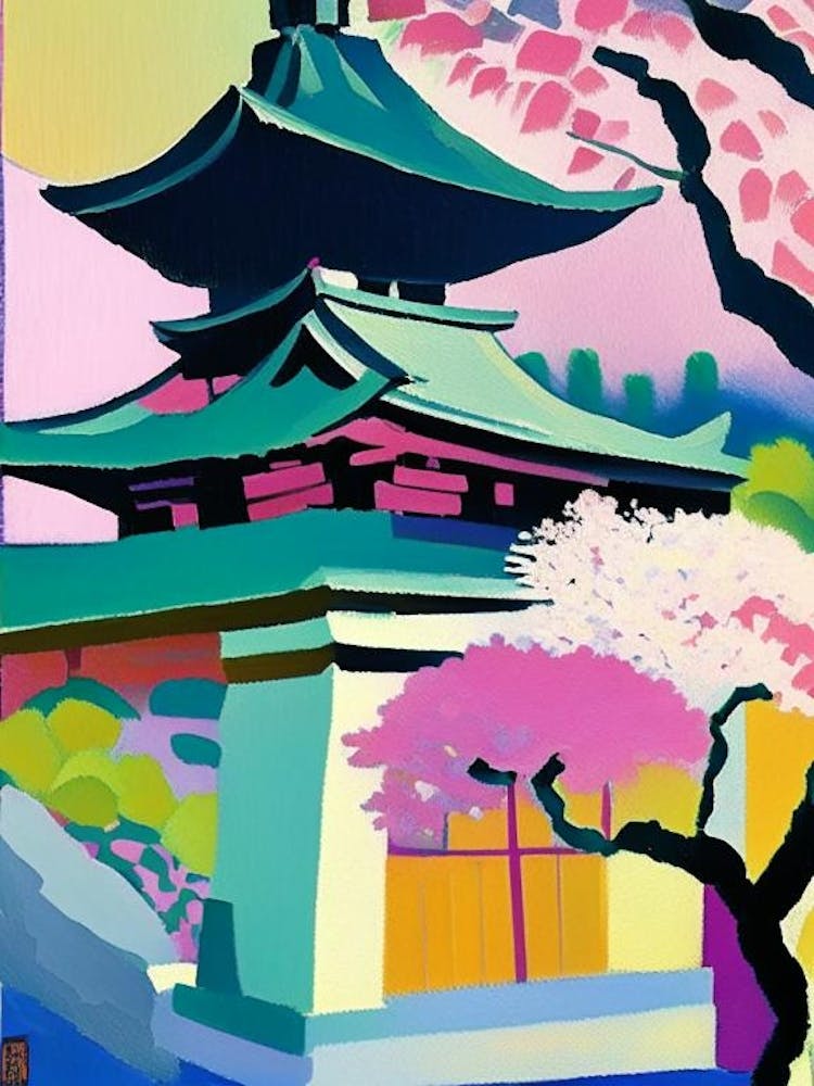 Tofuku Ji, Japon Nature morte abstraite
