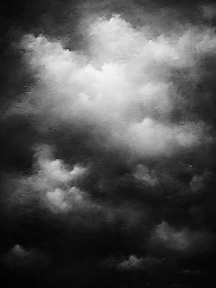Black And White Clouds