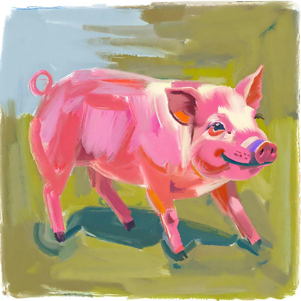 Duroc Pig 02