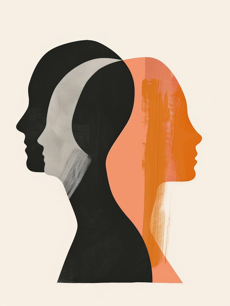 Portrait Of Two People