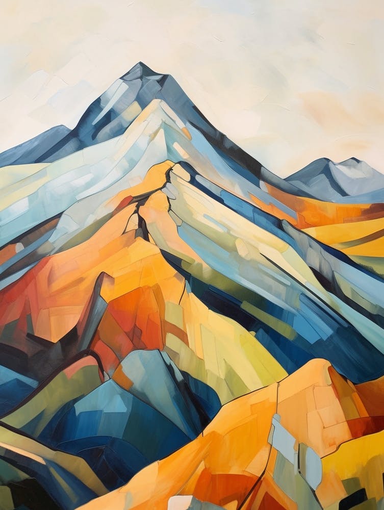 Mount Washington Usa 5 Mountain Painting