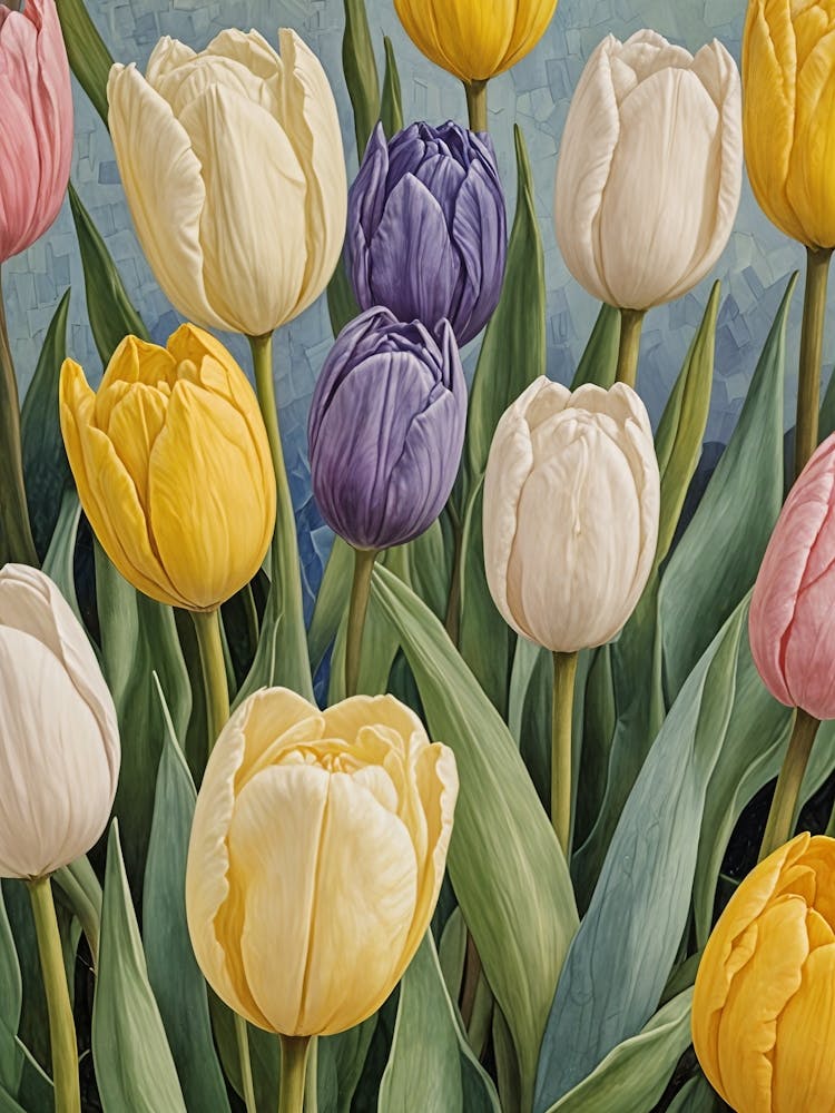 Pastel Tulips no2