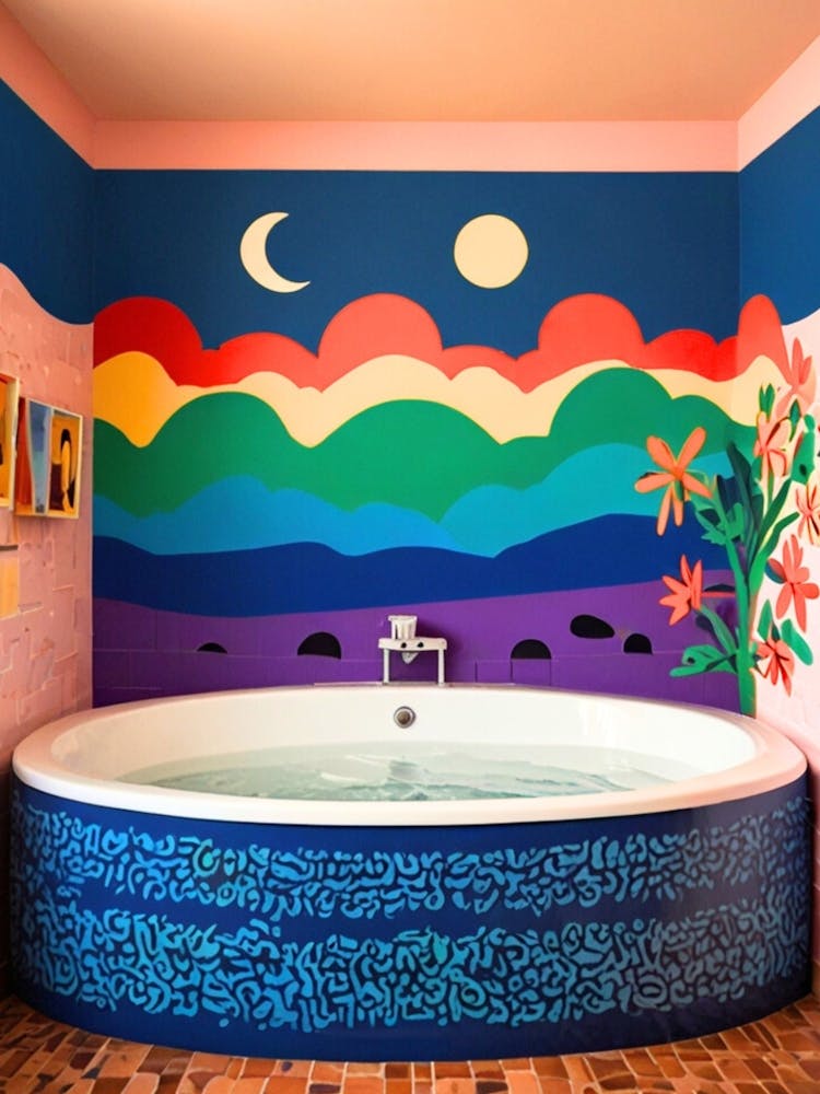 Colorful Bathroom 4