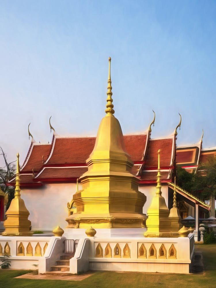 Kanchanaburi Buddhist Temple Complex