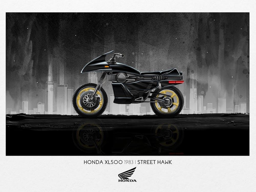 Street Hawk-1983 Honda Xl500