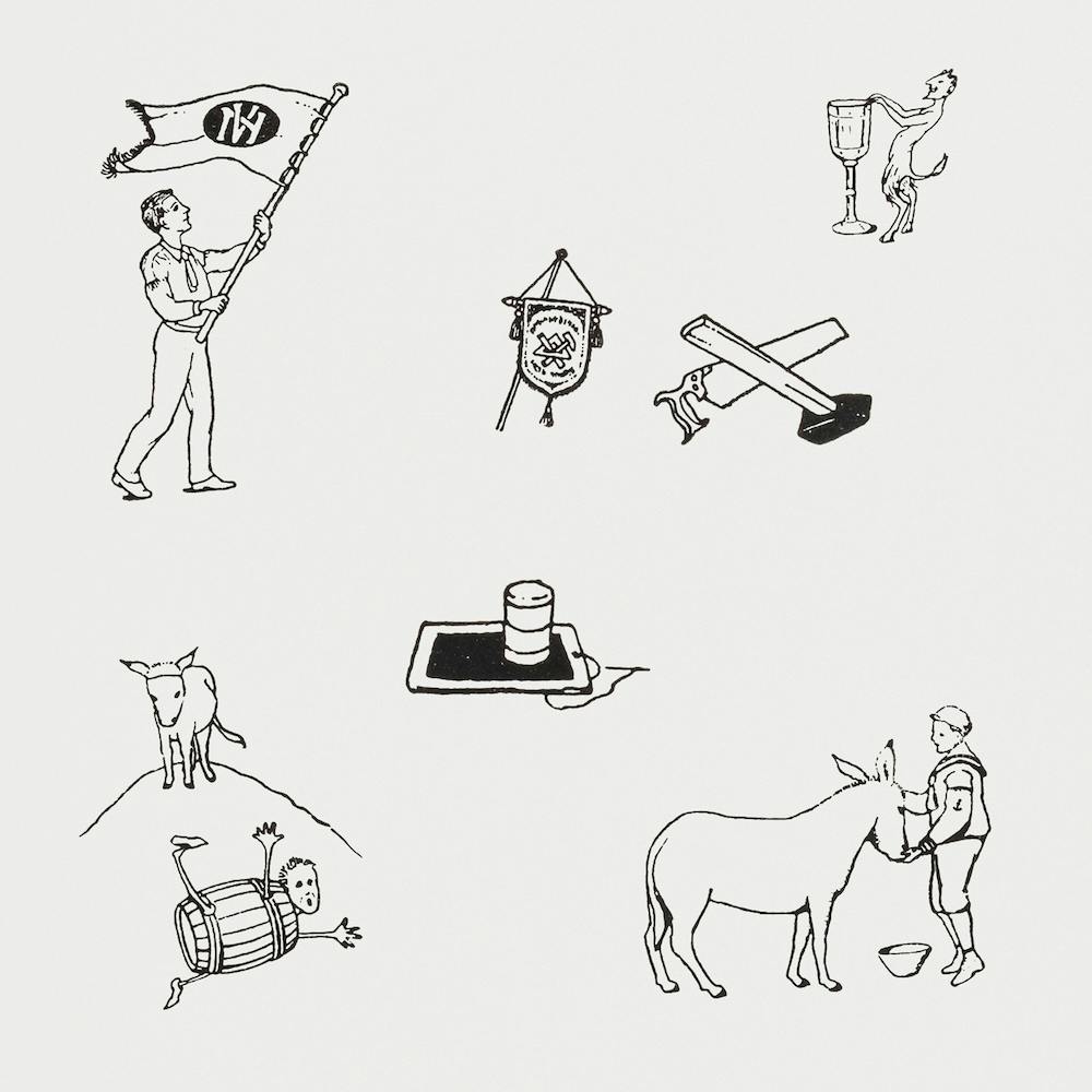 Woodcut Icons, Julie De Graag
