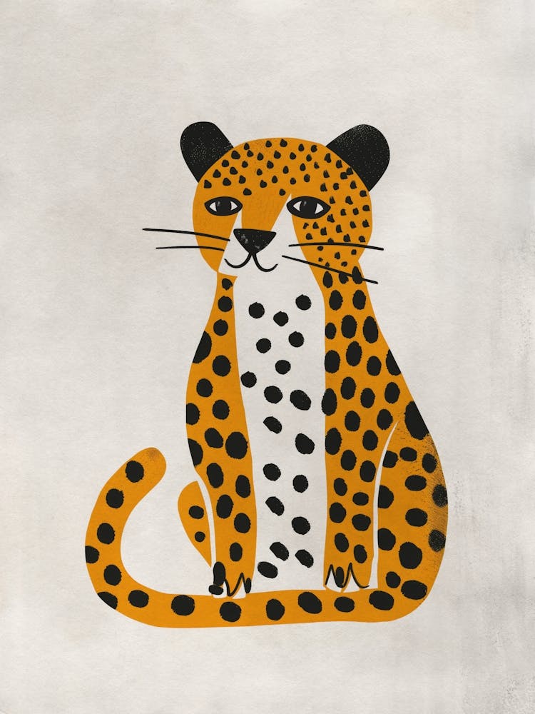 Boho Nursery 3 Leopard