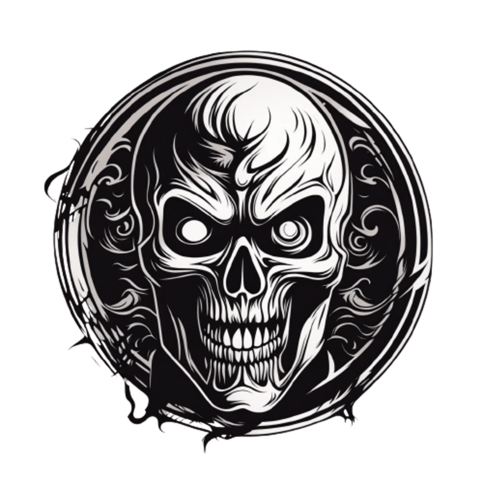 Skull In A Circle