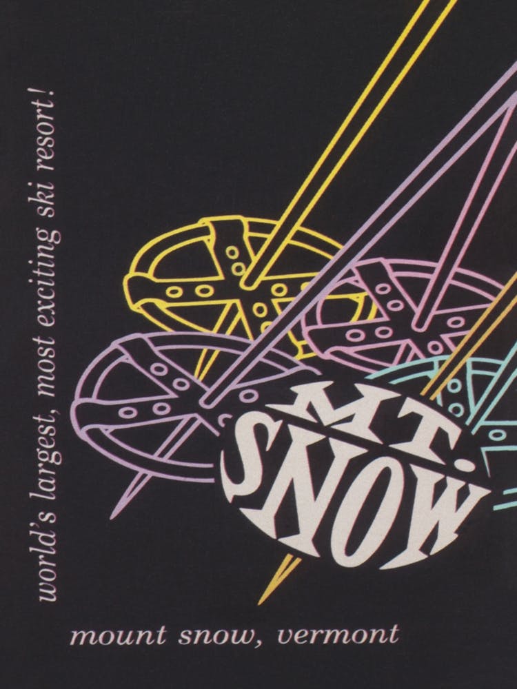Mount Snow, Vermont Vintage-Skiposter