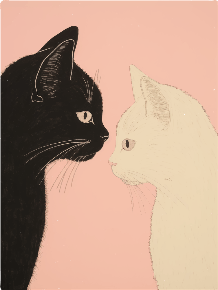 Black And White Cats