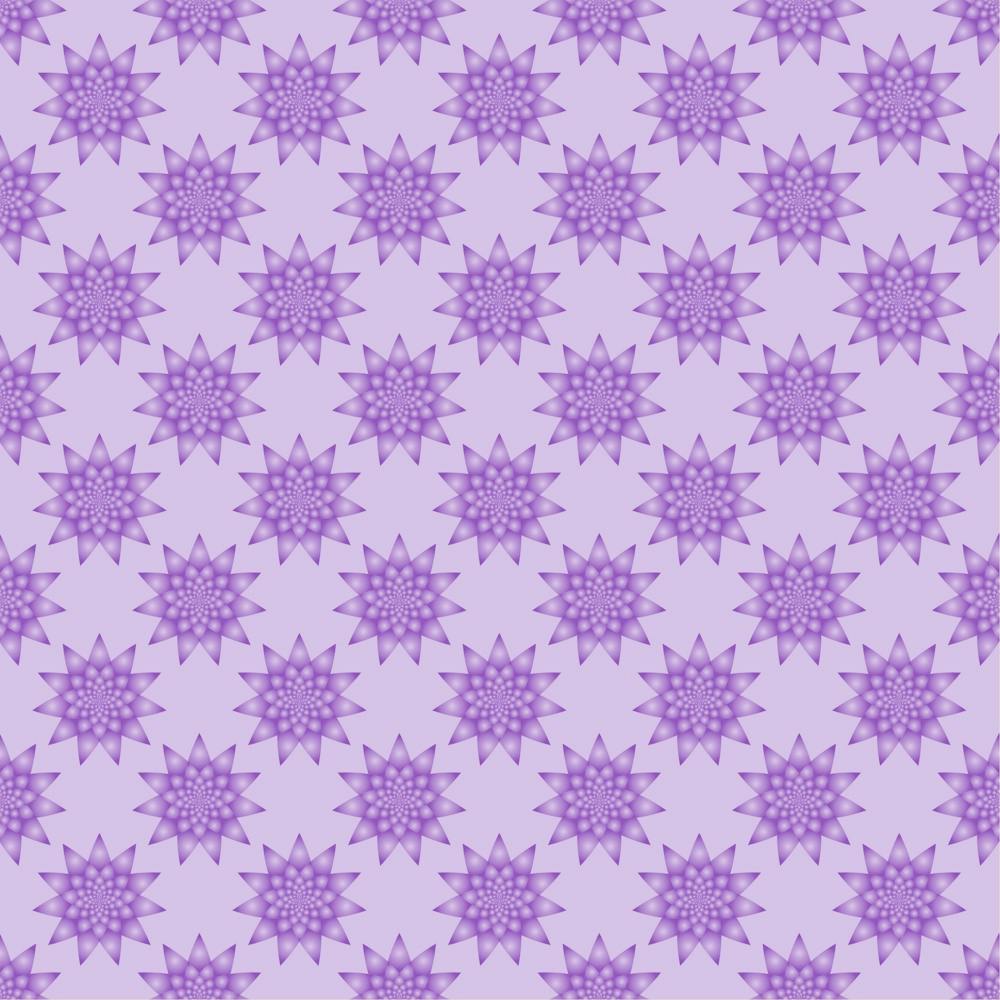 Purple Pattern Seamless Texture Mandala