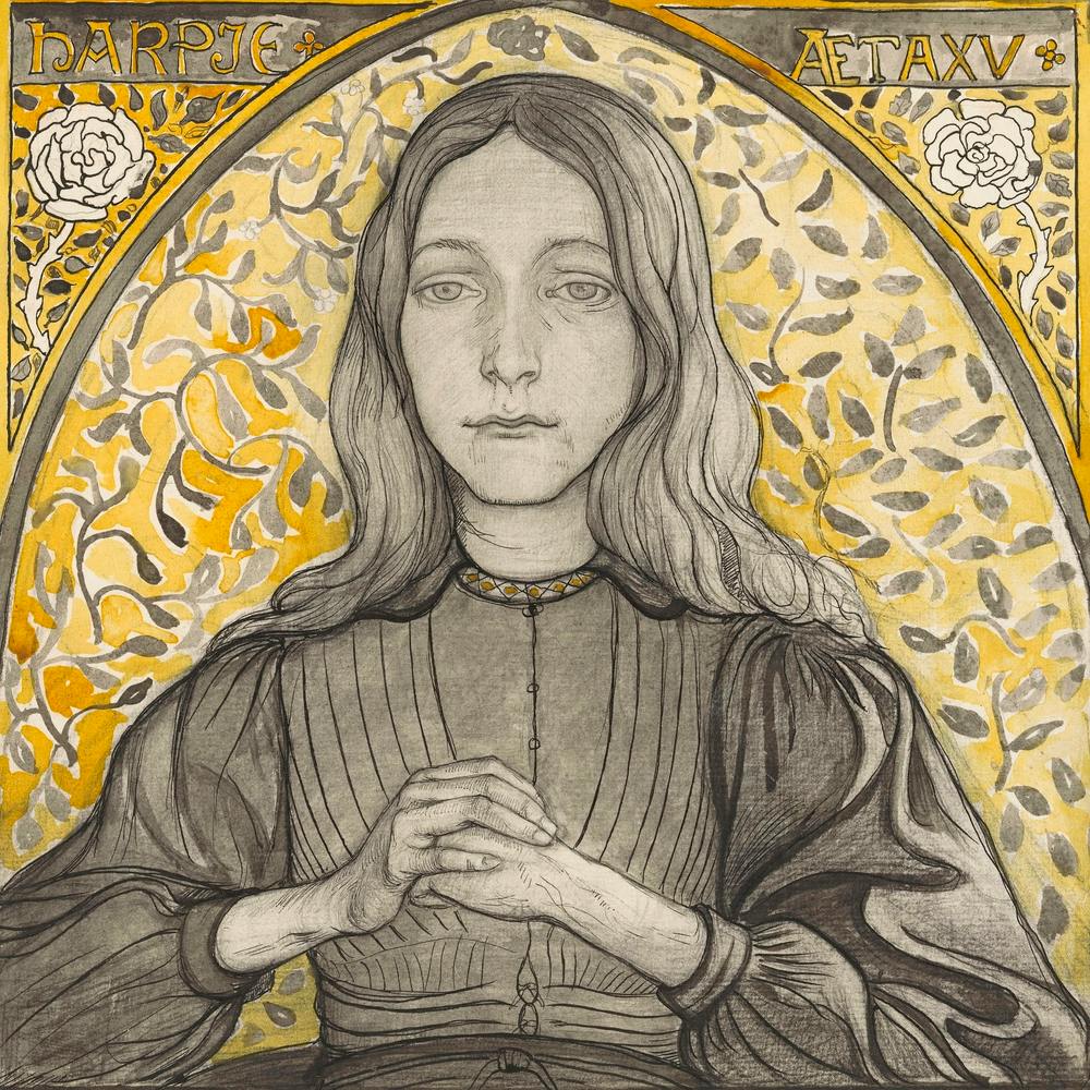 Portrait Of Harpje, Aged 15 (1895), Richard Roland Holst