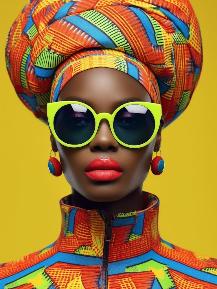 Vibrant Bold Portrait 3
