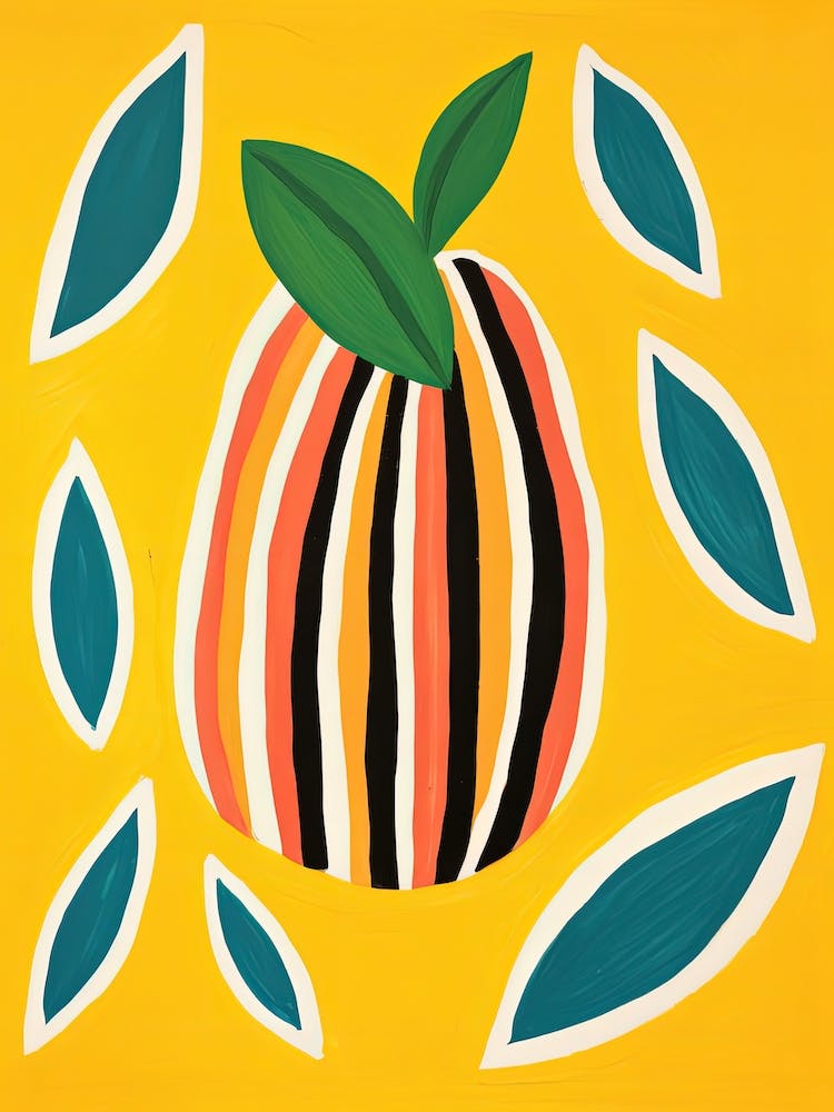 Mango Fruit Summer Illustration 1