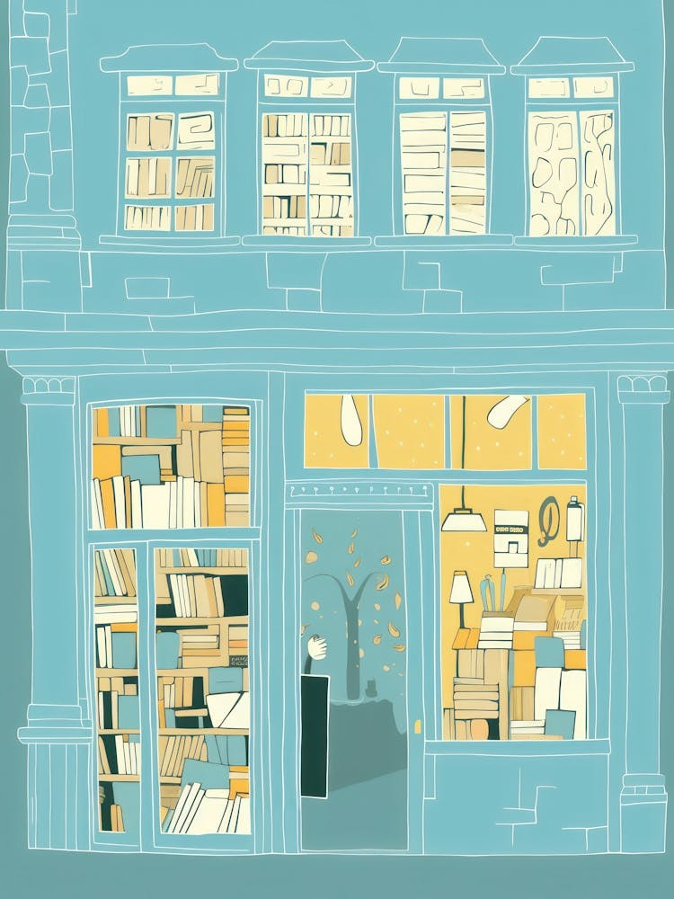 Lyon The Book Nook Pastel Colours 1