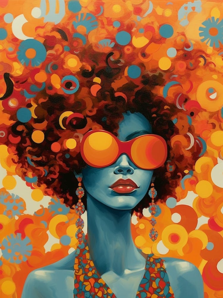 Retro Sonnenbrillen Illustration